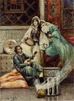 unknow artist Arab or Arabic people and life. Orientalism oil paintings 617 Norge oil painting art